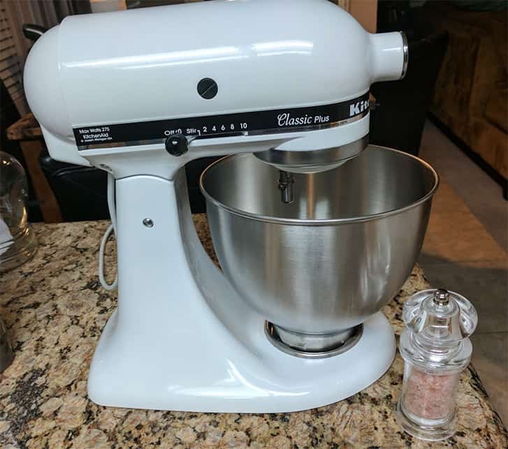 KitchenAid Mixer for New York Times Chocolate Chip Cookie Recipe