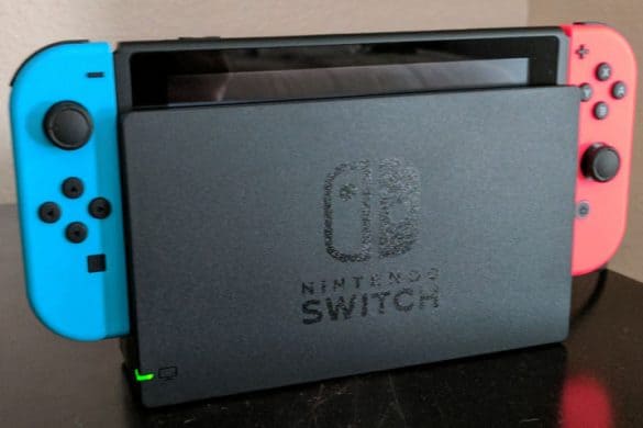 Nintendo Switch In Stand